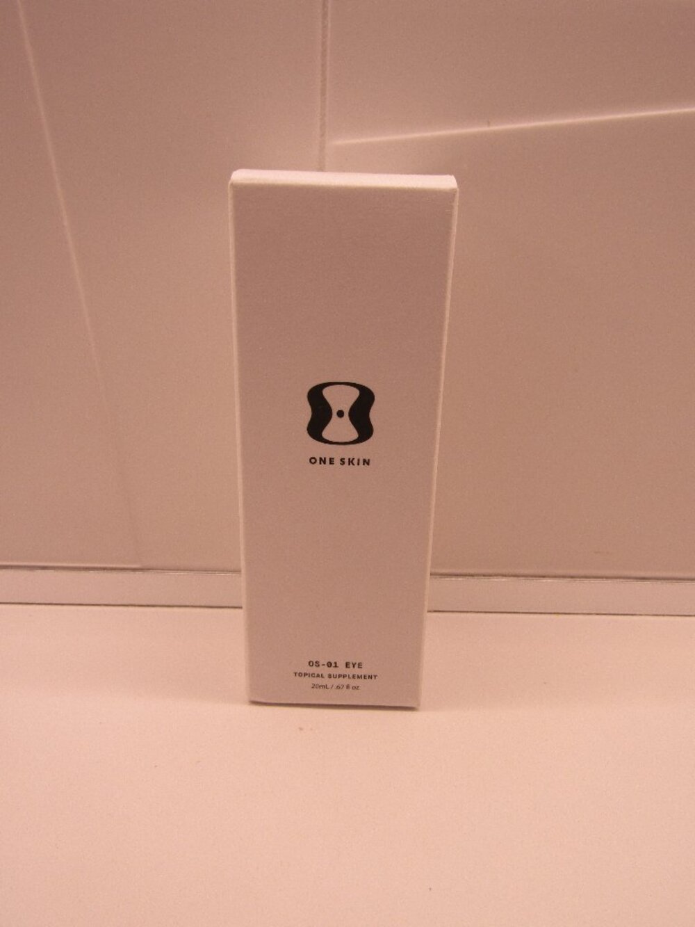 OneSkin OS-01 EYE Topical Supplement---Brand New--Full Size--.65 fl oz.---SEALED